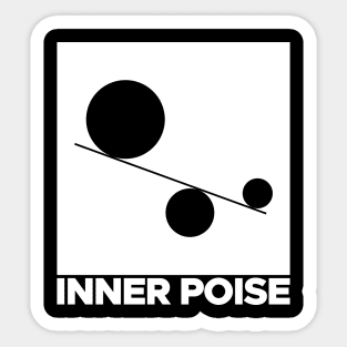 Balancing Act of Inner Poise Sticker